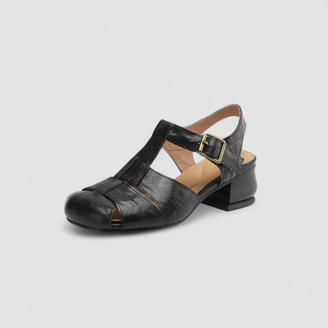 Women's Closed Toe Slingback Mary Jane Shoes