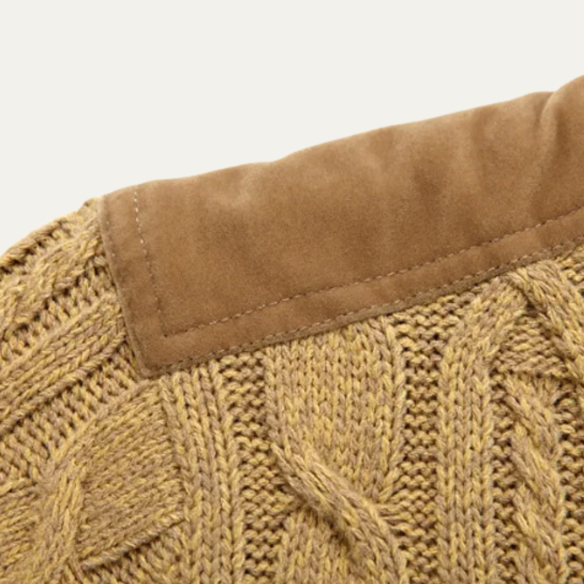 Maplewood Men's Wool Cardigan Fleece Lined