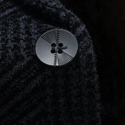 Men's Textured Fleece Lined Winter Blazer