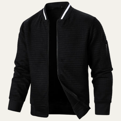 Livingston Men's Quilted Bomber Jacket Lightweight