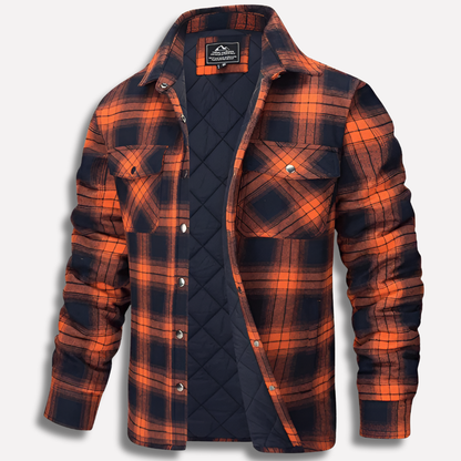 Men's Cotton Plaid Flannel Shirt