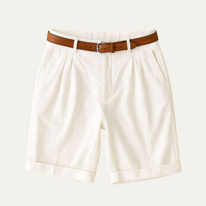 Men's Tailored Cotton Shorts