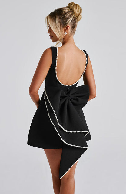 Hailey | Women Wedding Guest Structured Mini Dress