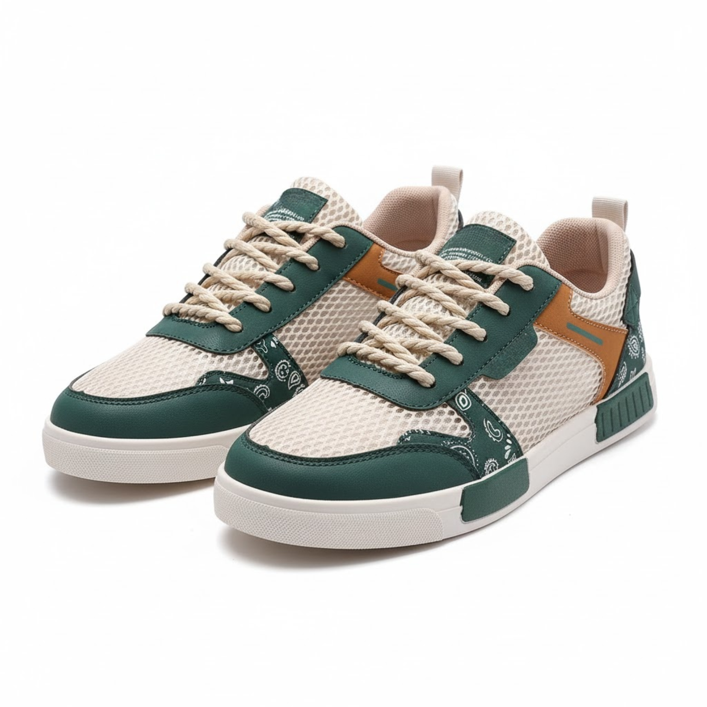 Men's Breathable Mesh Vulcanized Walking Shoes