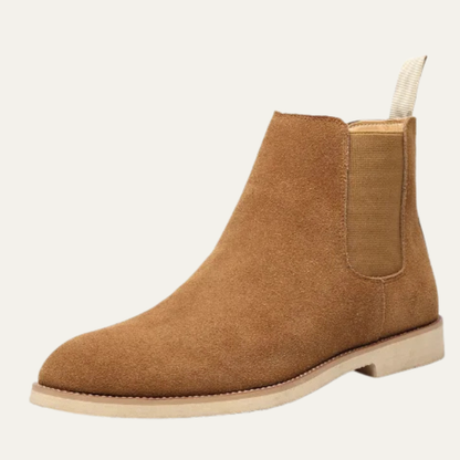 Men's Suede Chelsea Ankle Boots