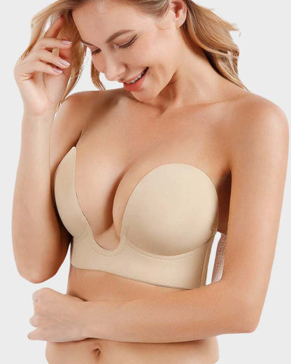 Women's Push Up Bra Plunge Style