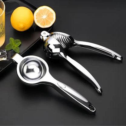 Stainless Steel Manual Lemon Squeezer - Fashinoza