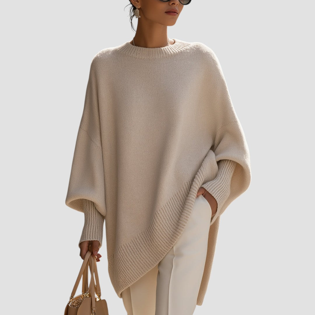 Women's Oversized Poncho Sweater