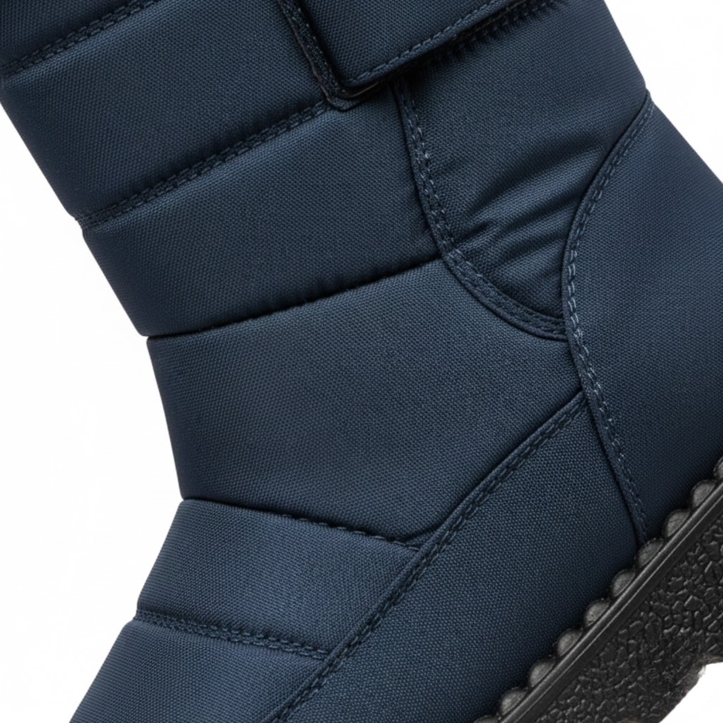Women's Elegant Fur-Lined Winter Ankle Boots Waterproof Low Heel Snow Shoes