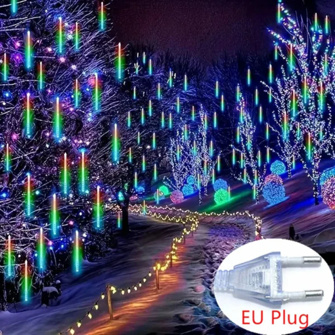 Led Meteor Shower Lights Outdoor Waterproof