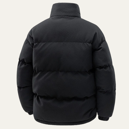 Alderfall Men's Winter Puffer Jacket Contrast Color