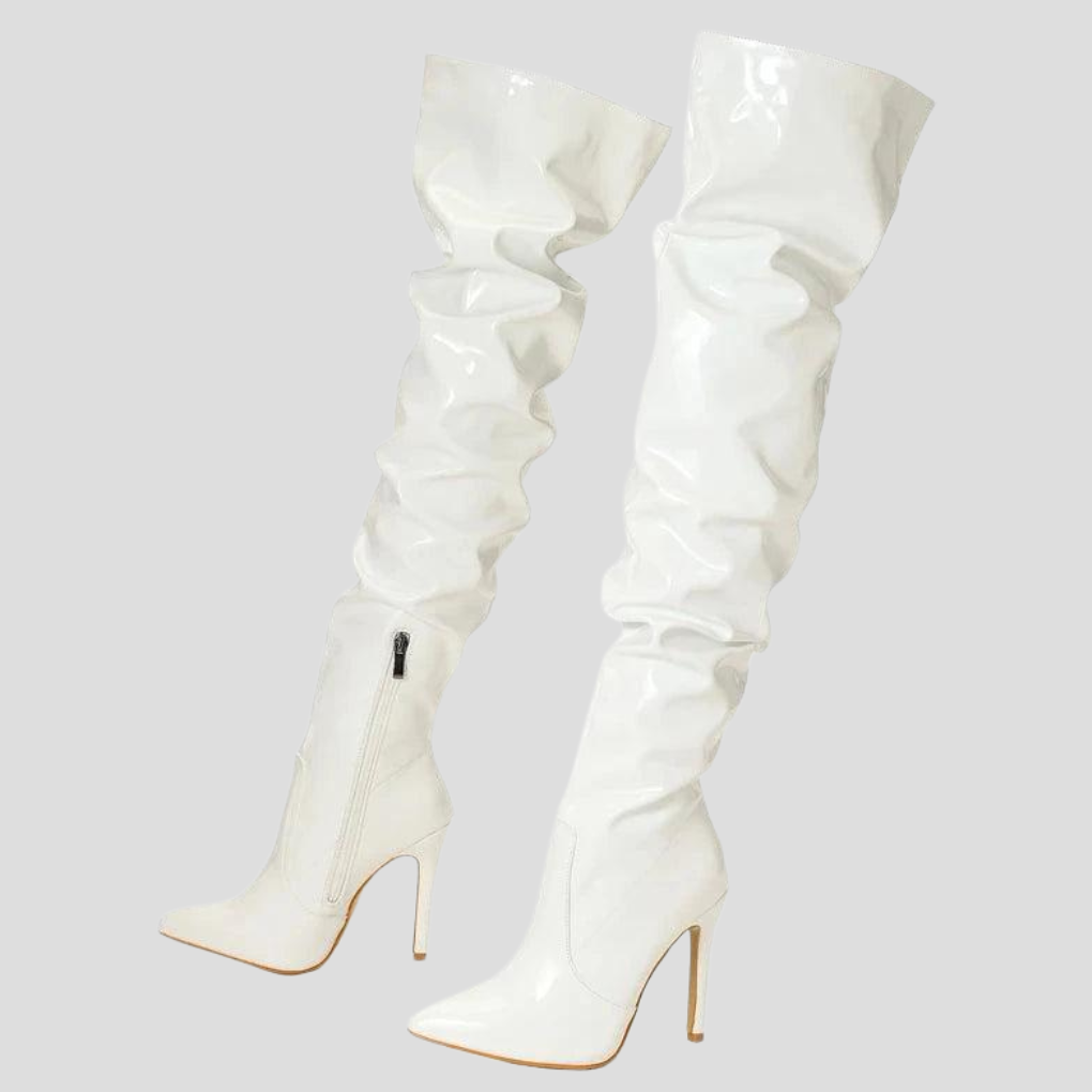 Women's High Heel Ankle Boots 8cm