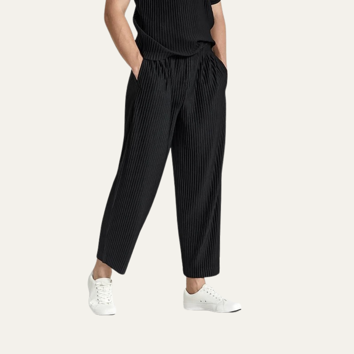Aldercrest Men's Ice Silk Straight Leg Pants