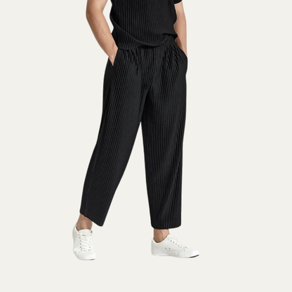 Aldercrest Men's Ice Silk Straight Leg Pants