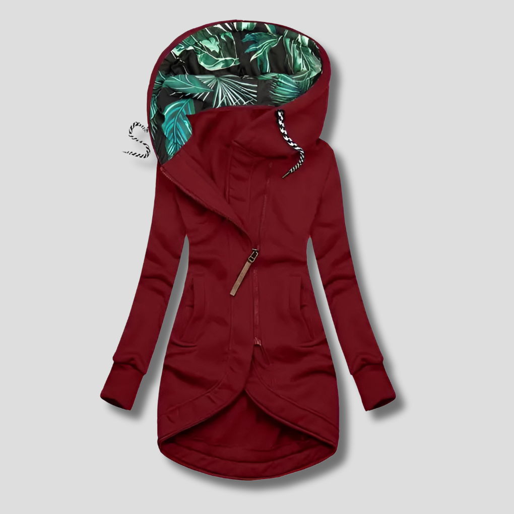 Women's Zip Up Hooded Jacket