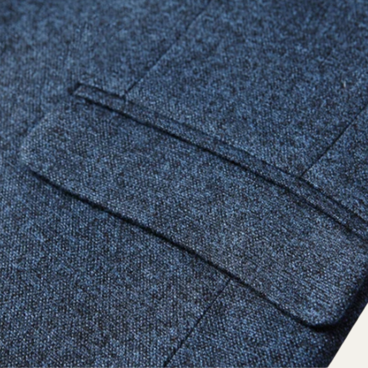 Men's Slim Fit Blazer Suit Navy Blue Turn Down Collar