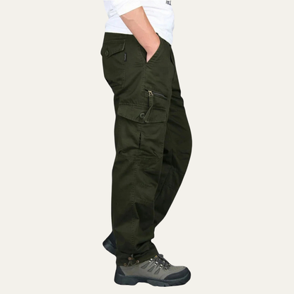 Men's Tactical Cargo Pants Multi Pockets Outdoor Military Style