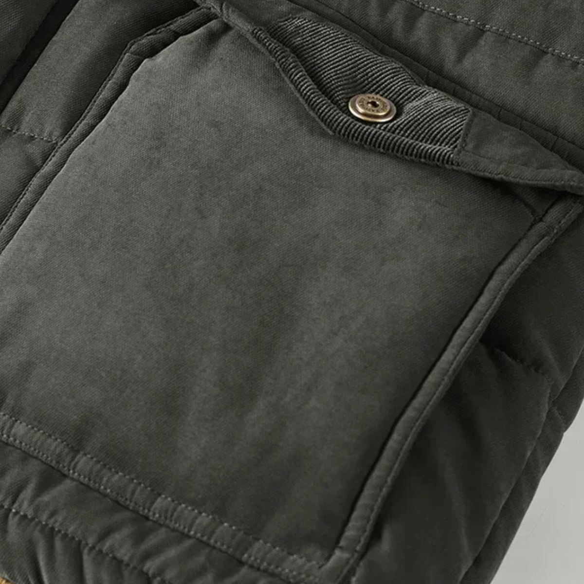 Men's Thick Warm Hooded Parka Coat Fur Lined