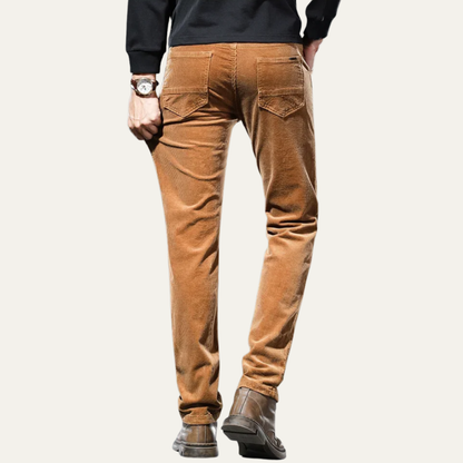 Men's Slim Fit Corduroy Pants