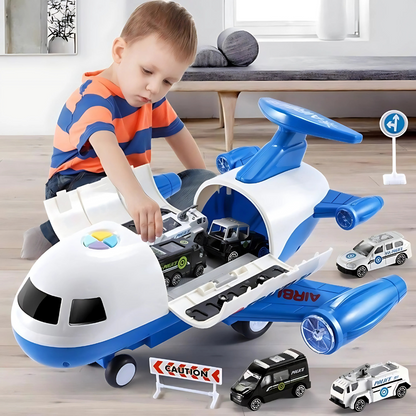 Flexible Passenger Airplane Toy