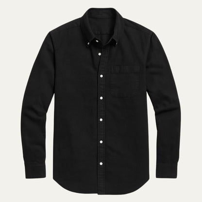Men's Casual Denim Shirt Blue