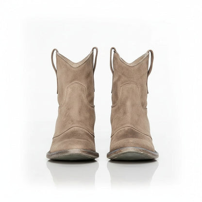 Henny Vintage Cowboy Ankle Boots