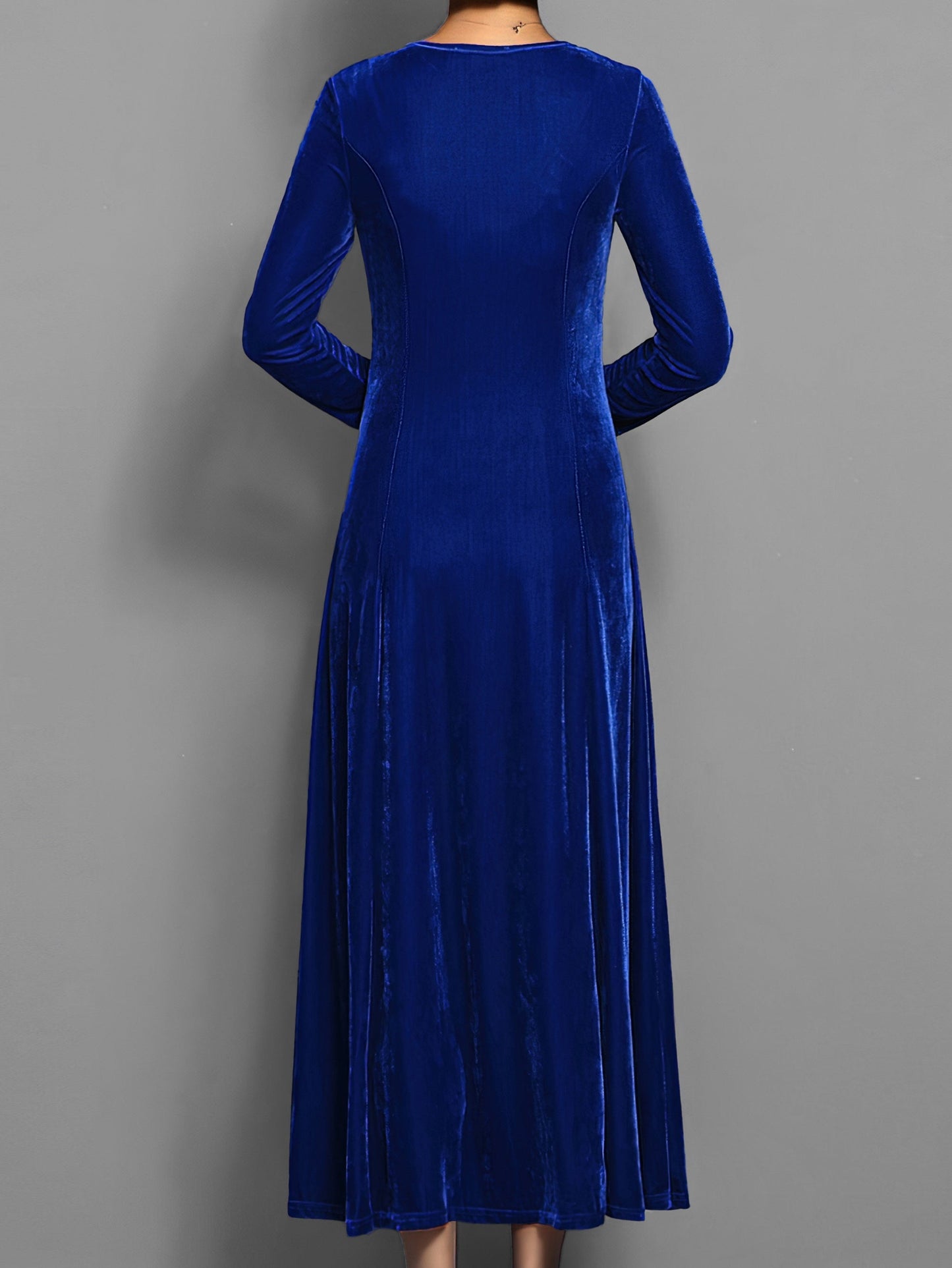 Women's Maxi Dress Flared Skirt
