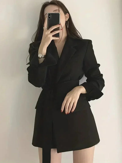 Women's Blazer Coat Wool Blend Versatile