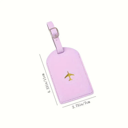 Leather Luggage Tag Personalized