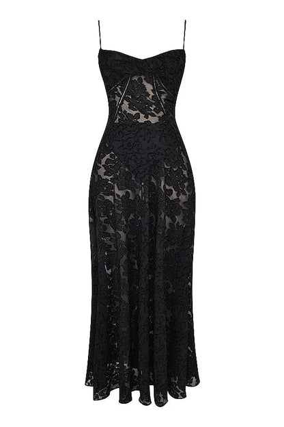 Rochelle Women's Maxi Dress Flowy Elegant