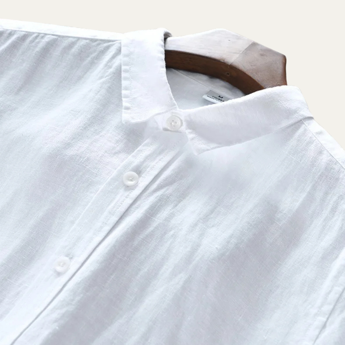 Men's Linen Italian Style Button Up Shirt