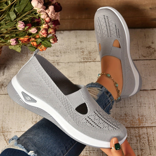 Women's Slip-On Sneakers Closed-Toe