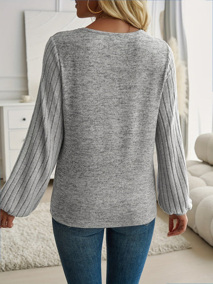 Women's Lantern Sleeve Sweater
