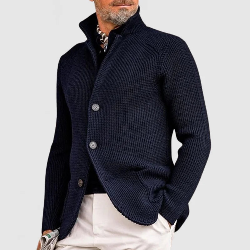 Ramon Men's Knitted Hooded Jacket Autumn - 
Fashinoza