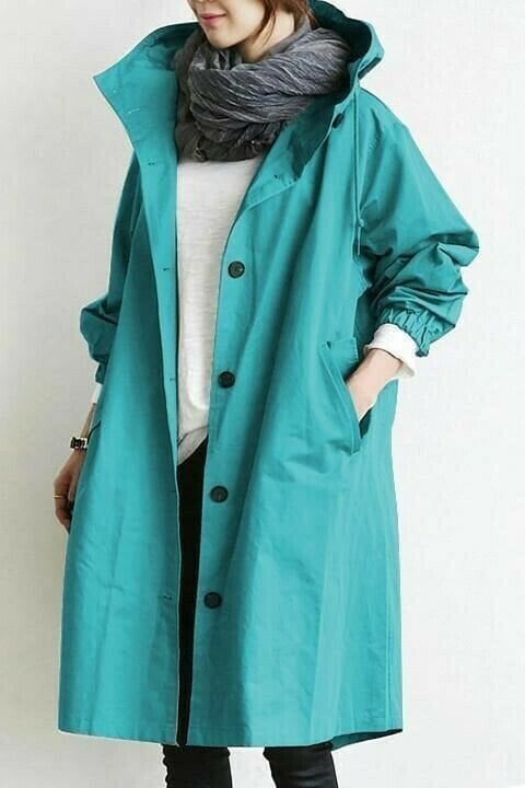 Women's Oversized Windbreaker Jacket Lightweight Waterproof