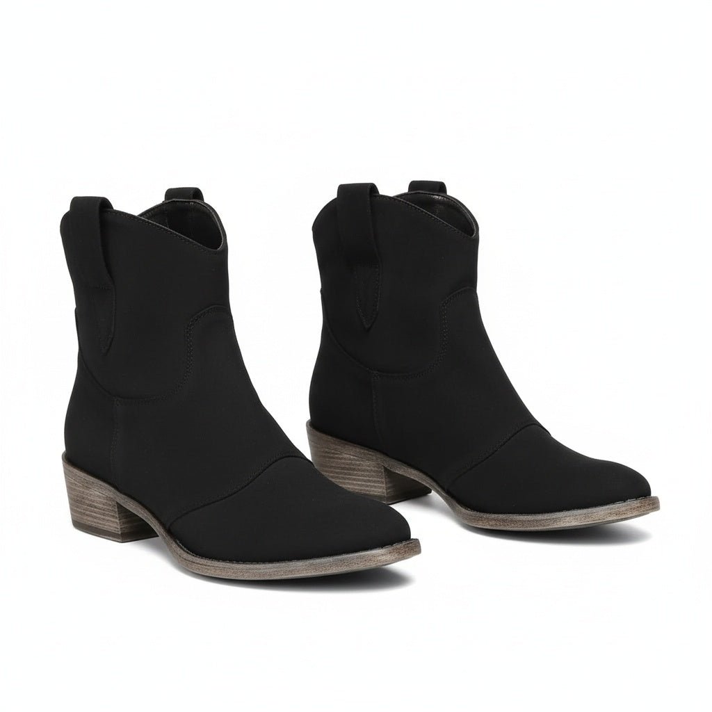 Women's Low Heel Pull-On Boots