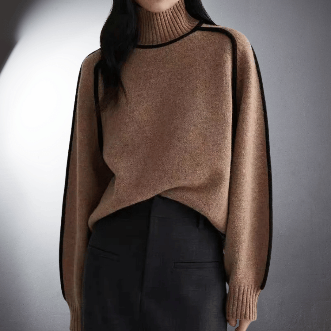 Women's Bio Turtleneck Sweater Comfort