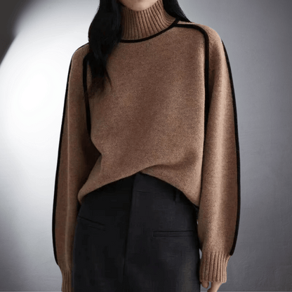 Women's Bio Turtleneck Sweater Comfort