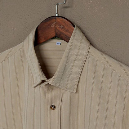 Men's Long Sleeve Button Up Dress Shirt