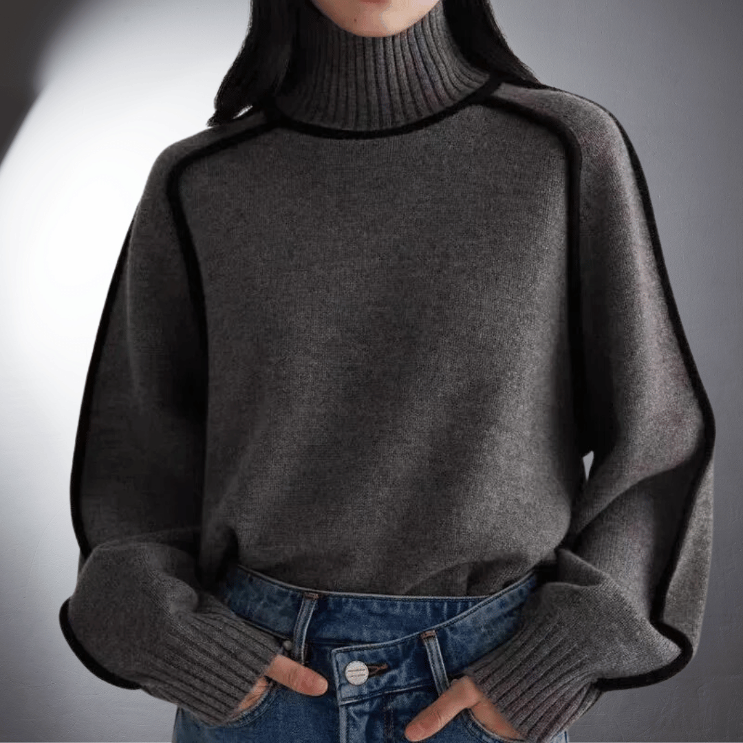 Women's Bio Turtleneck Sweater Comfort
