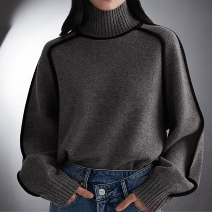 Women's Bio Turtleneck Sweater Comfort
