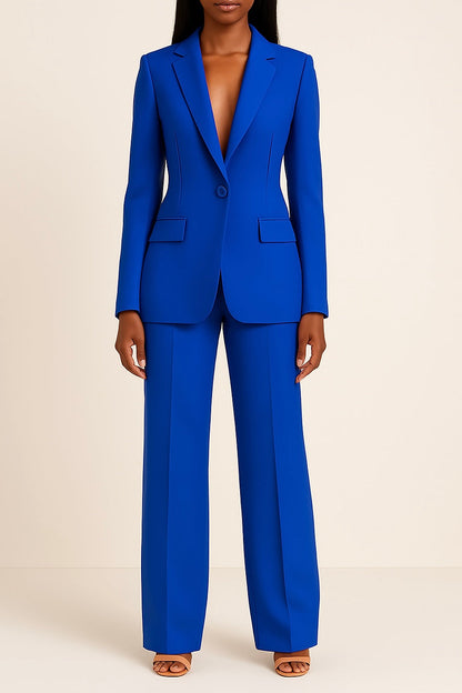 Addison | Women Structured Blazer Pants Set