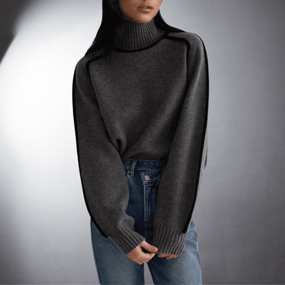 Women's Bio Turtleneck Sweater Comfort