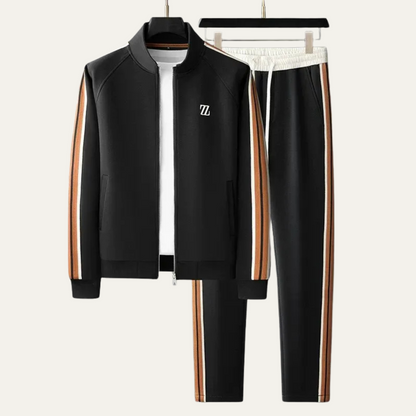 Men's Hoodie Jogger Set Cotton Loungewear Grey