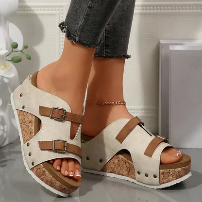 Women's Orthopedic Platform Wedge Sandals