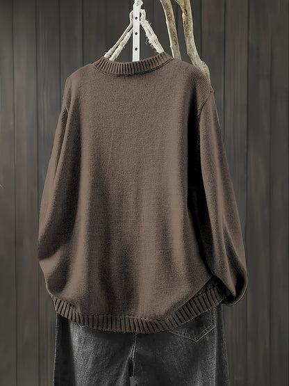 Women's Cardigan Multi-Color Buttons