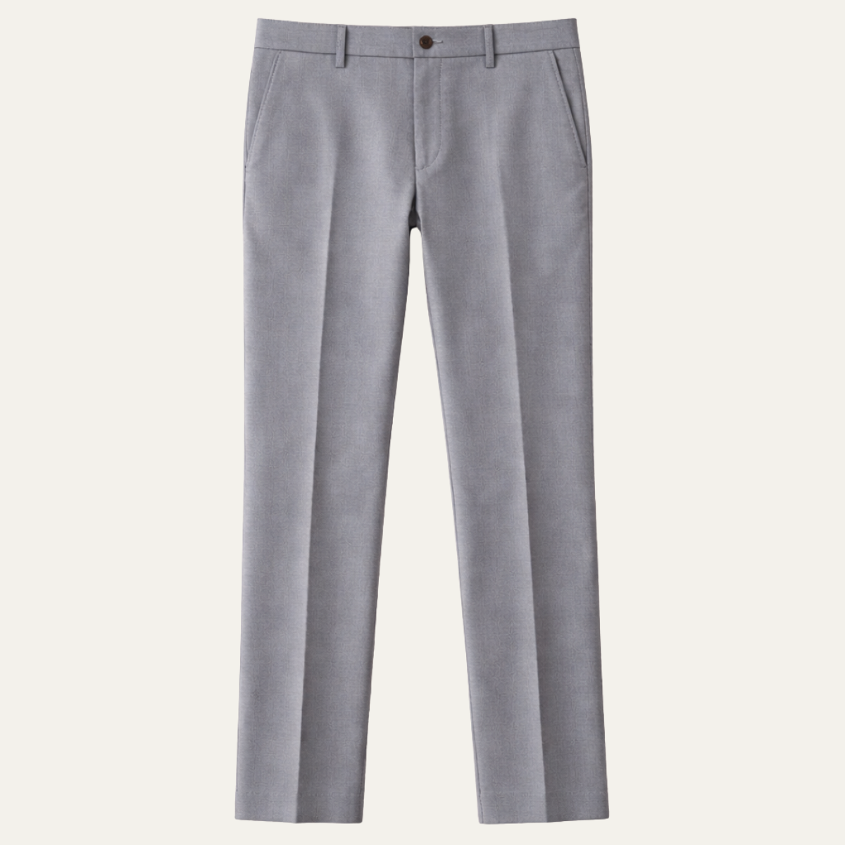 Men's Slim Fit Dress Pants Wrinkle Resistant Black - Fashinoza