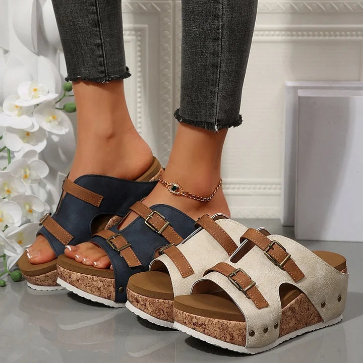 Women's Orthopedic Platform Wedge Sandals