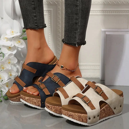 Women's Orthopedic Platform Wedge Sandals