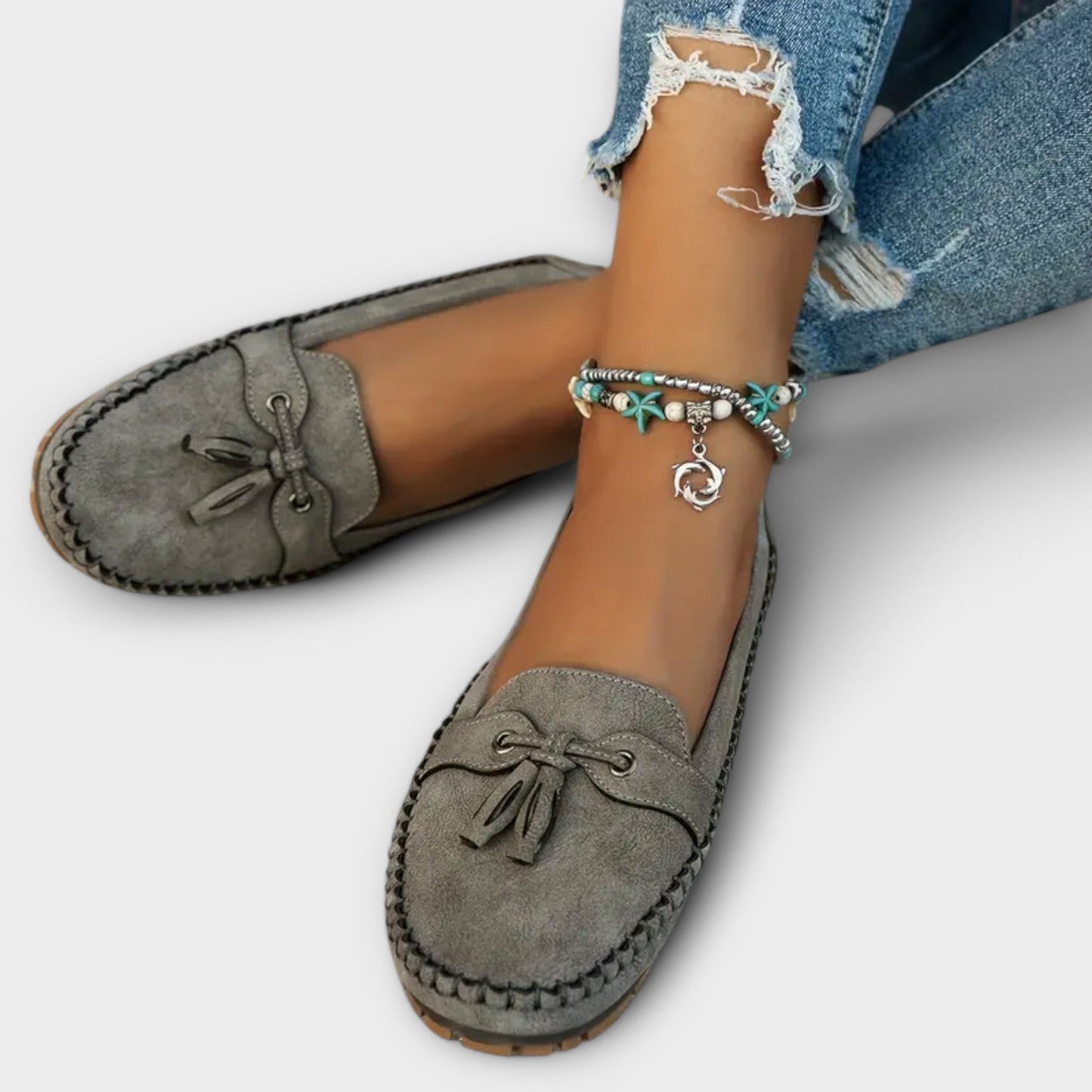 Gabrielle | Women Summer Tassel Slip On Loafers